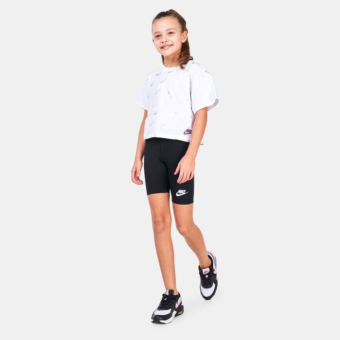 Nike Kids' Bike Shorts (Younger Kids) Black image number 2