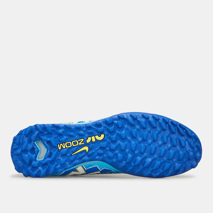 Nike Men's Mercurial Zoom Superfly 9 Academy KM Turf Ground Football Shoe Blue Nike Men's Mercurial Zoom Superfly 9 Academy KM Turf Ground Football Shoe Blue image number 3