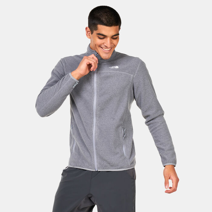 The North Face Men's 100 Glacier Hiking Jacket Grey The North Face Men's 100 Glacier Hiking Jacket Grey image number 0