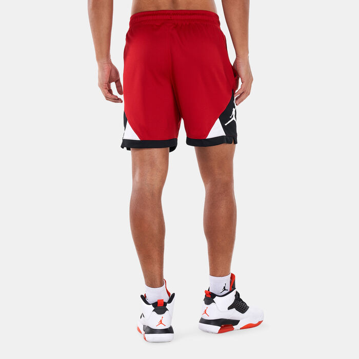 Jordan Men's Air Jordan Dri-FIT Diamond Shorts Red image number 3