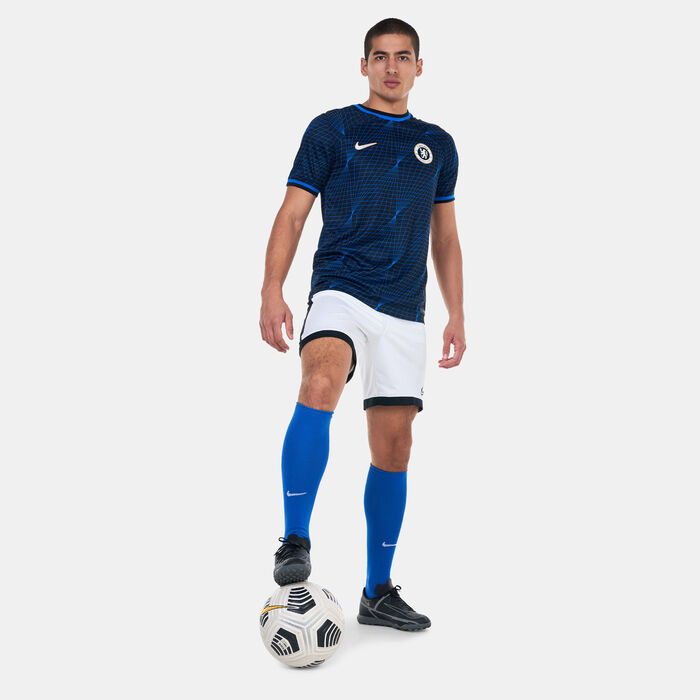 Nike Men's Chelsea 23/24 Away Replica Football Jersey Blue Nike Men's Chelsea 23/24 Away Replica Football Jersey Blue image number 2