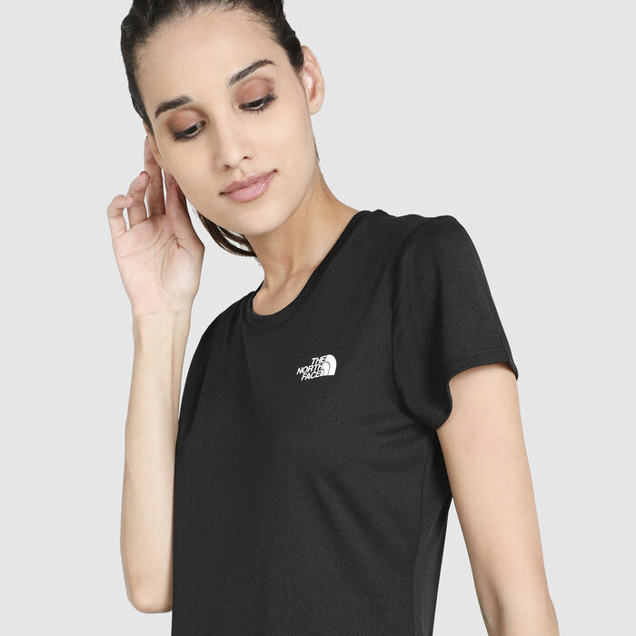 The North Face Women's Reaxion Ampere T-Shirt Black The North Face Women's Reaxion Ampere T-Shirt Black image number 3
