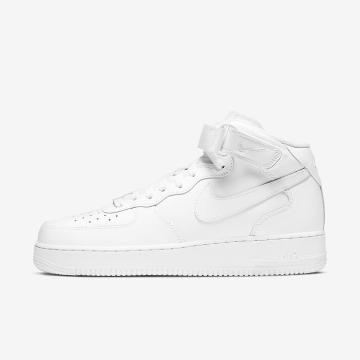 Nike Men's Air Force 1 Mid '07 Shoes White Nike Men's Air Force 1 Mid '07 Shoes White image number 0