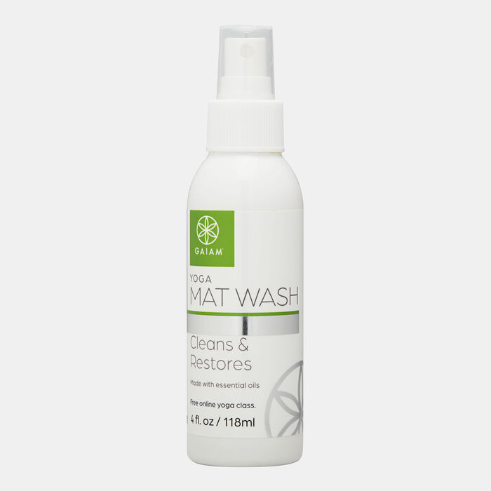 Gaiam Yoga Mat Wash 4oz Clear image number 0