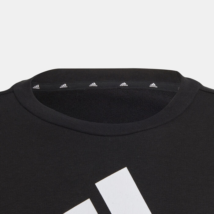 adidas Kids' Essentials Big Logo Sweatshirt Black adidas Kids' Essentials Big Logo Sweatshirt Black image number 2