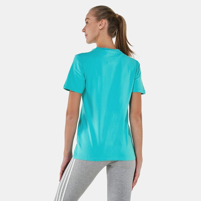 adidas Originals Women's Adicolor Classics Trefoil T-Shirt Green adidas Originals Women's Adicolor Classics Trefoil T-Shirt Green image number 1
