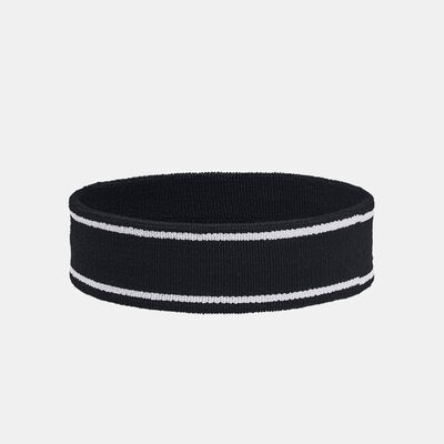 Under Armour Striped Performance Headband Black Under Armour Striped Performance Headband Black