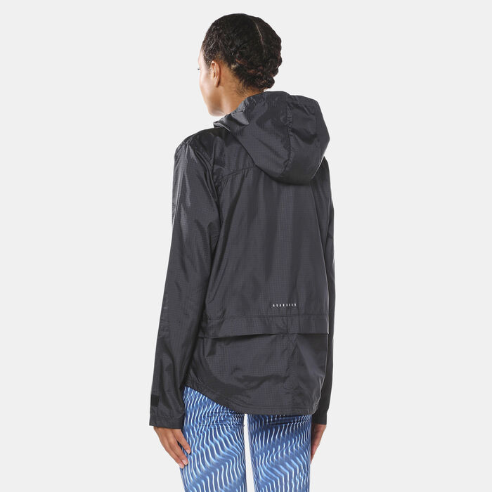 Nike Women's Essential Running Jacket Black Nike Women's Essential Running Jacket Black image number 1