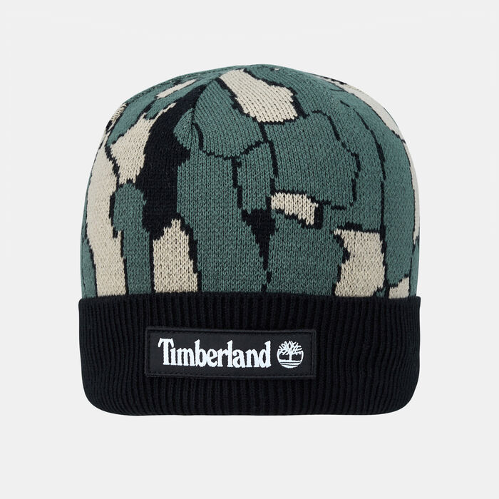 Timberland Cranmore Bark Camo Knit Beanie Multi Timberland Cranmore Bark Camo Knit Beanie Multi image number 0