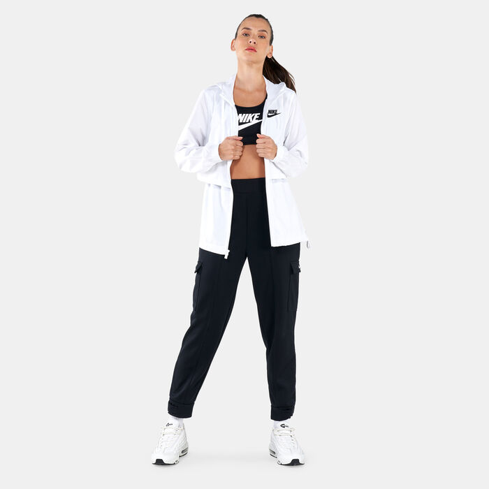 Nike Women's Sportswear Repel Jacket White Nike Women's Sportswear Repel Jacket White image number 2