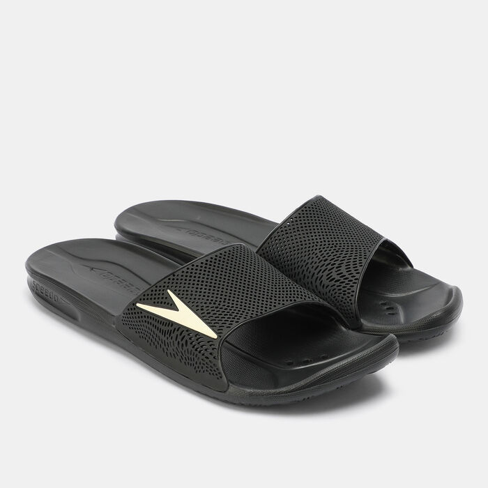 Speedo Men's ATAMI II MAX AM Slides Black Speedo Men's ATAMI II MAX AM Slides Black image number 0