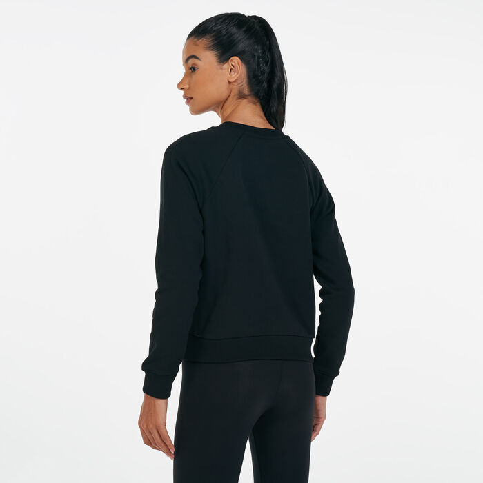 Vans Women's Flying V Boxy Sweatshirt Black image number 1