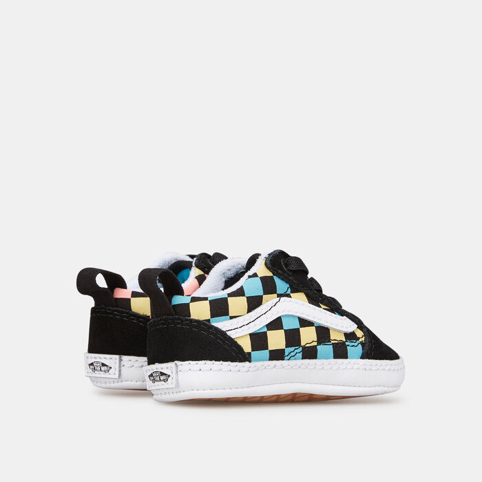 Vans Kids' Old Skool Crib Shoe Black image number 2
