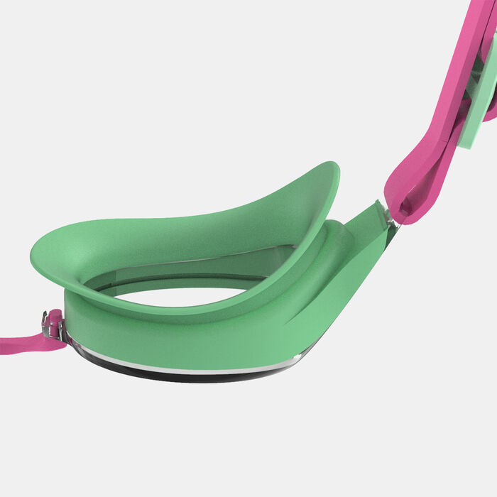 Speedo Kids' Hydropure Swimming Goggles Pink Speedo Kids' Hydropure Swimming Goggles Pink image number 2