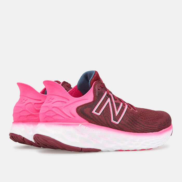 New Balance Women's Fresh Foam 1080v11 Shoes Pink New Balance Women's Fresh Foam 1080v11 Shoes Pink image number 2