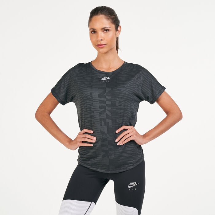 Nike Women's Air T-Shirt Black Nike Women's Air T-Shirt Black image number 0