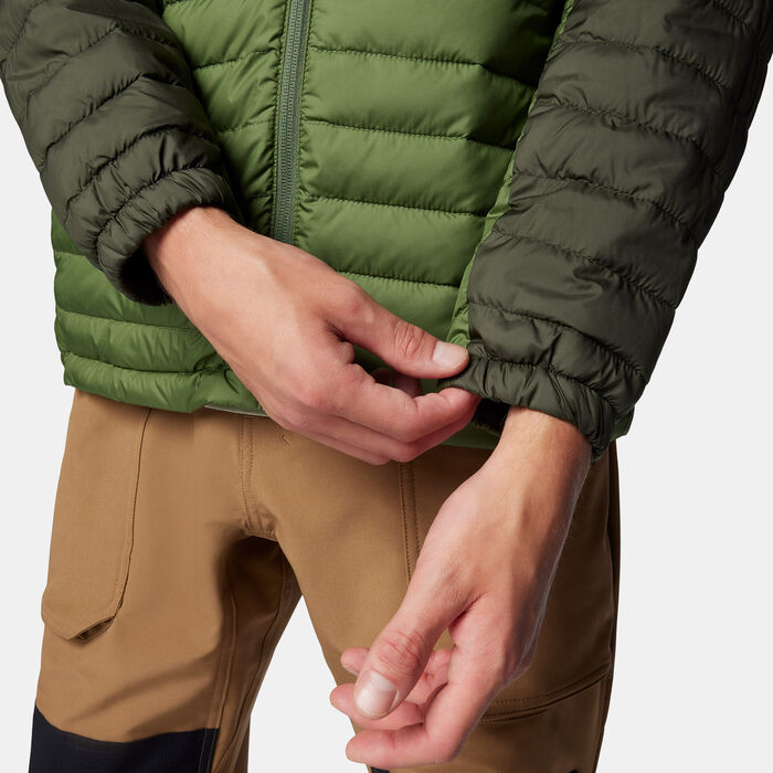 Columbia Men's Silver Falls II Hooded Jacket Green Columbia Men's Silver Falls II Hooded Jacket Green image number 5
