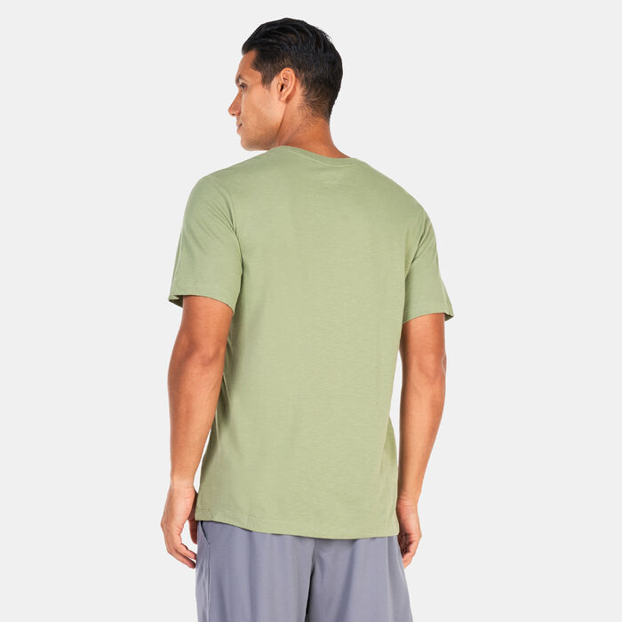 Nike Men's Dri-FIT HBR T-Shirt Green Nike Men's Dri-FIT HBR T-Shirt Green image number 1