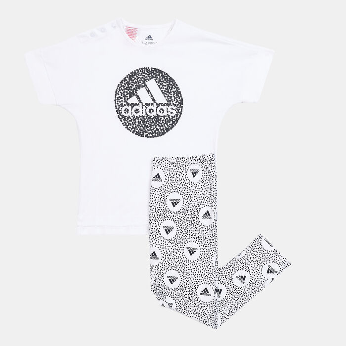 adidas Kids' Leggings Set White image number 0
