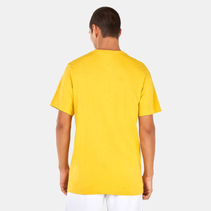 Nike Men's Sportswear Icon Futura T-Shirt yellow Nike Men's Sportswear Icon Futura T-Shirt yellow image number 1