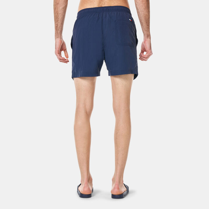Tommy Hilfiger Men's Essential Recycled Swimming Shorts Black Tommy Hilfiger Men's Essential Recycled Swimming Shorts Black image number 1