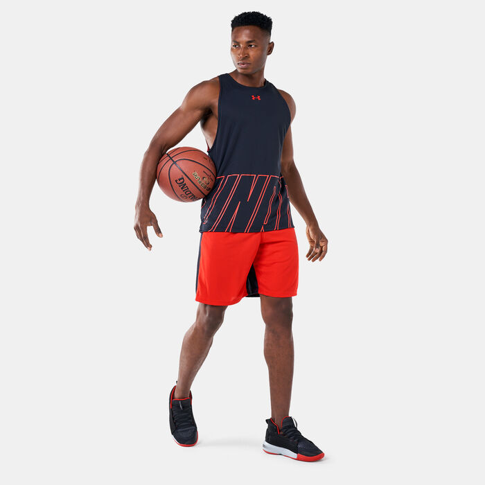 Under Armour Men's Baseline Reversible Tank Top Black Under Armour Men's Baseline Reversible Tank Top Black image number 2