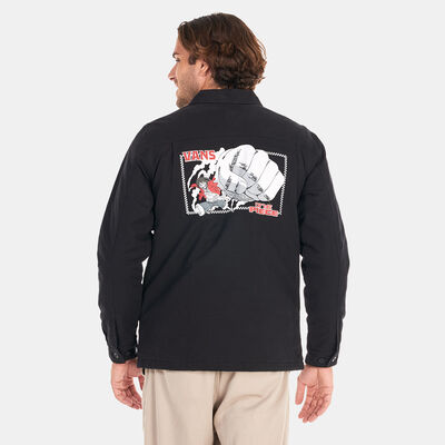 Vans Men's x One Piece Station Jacket Black Vans Men's x One Piece Station Jacket Black