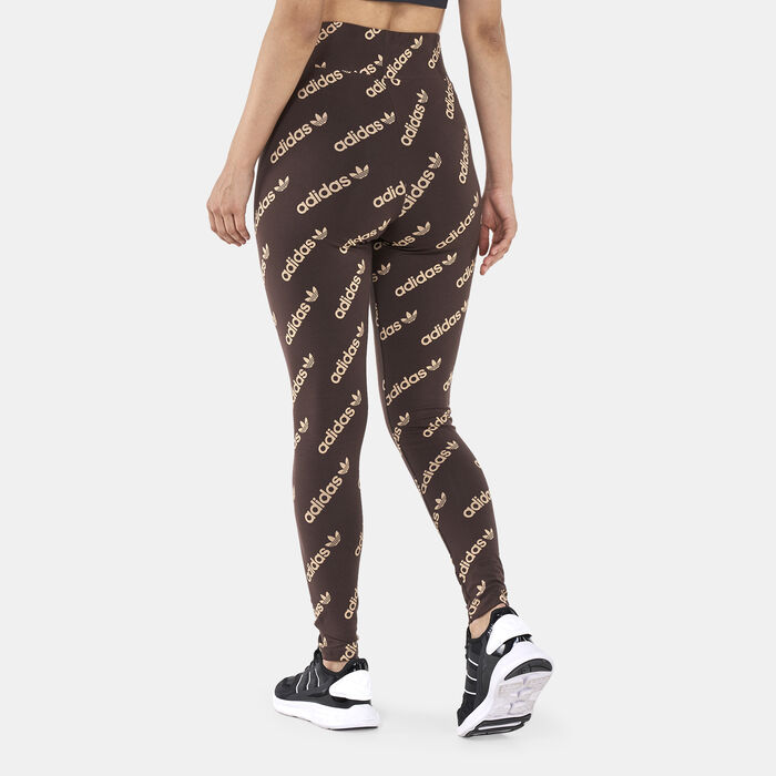 adidas Originals Women's Originals Leggings Brown image number 1