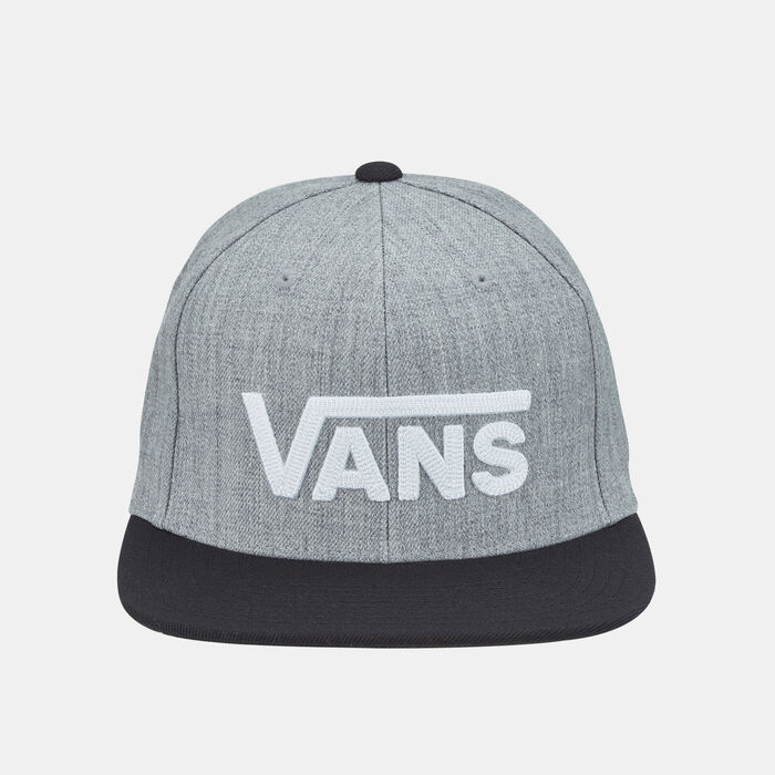 Vans Men's Drop V II Snapback Cap Grey Vans Men's Drop V II Snapback Cap Grey image number 0