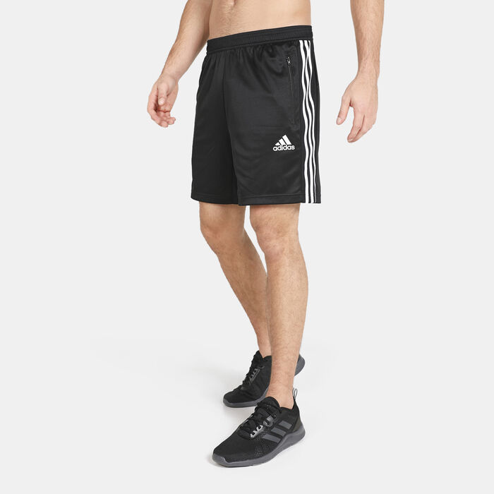 adidas Men's Primeblue Designed 2 Move 3-Stripes Shorts Black image number 0