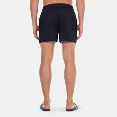 adidas Men's Solid CLX Swimming Shorts Black