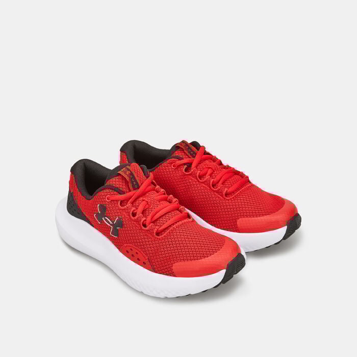 Under Armour Kids' Surge 4 Running Shoes Red Under Armour Kids' Surge 4 Running Shoes Red image number 2