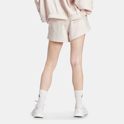 adidas Women's Embroidery Shorts Pink