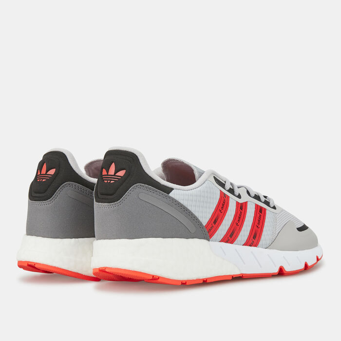 adidas Originals Men's ZX 1K Boost Shoe Grey adidas Originals Men's ZX 1K Boost Shoe Grey image number 2