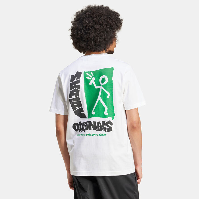 adidas Originals Men's Training Supply Street T-Shirt White adidas Originals Men's Training Supply Street T-Shirt White image number 1