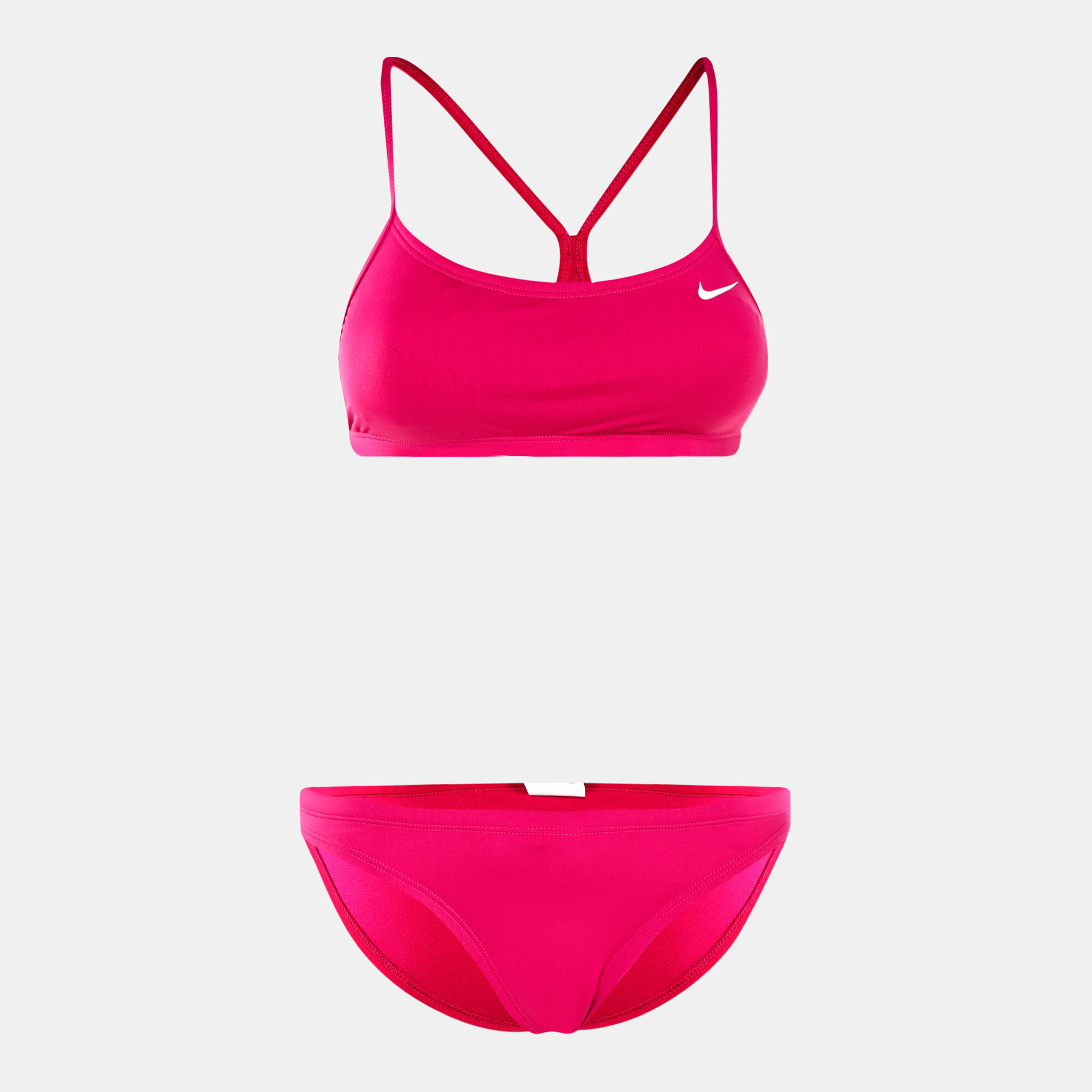 Nike solid racerback bikini hot sale