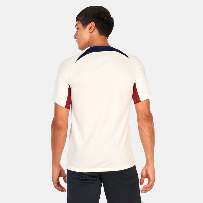 Nike Men's Paris Saint-Germain Dri-FIT Strike Top Ivory image number 1