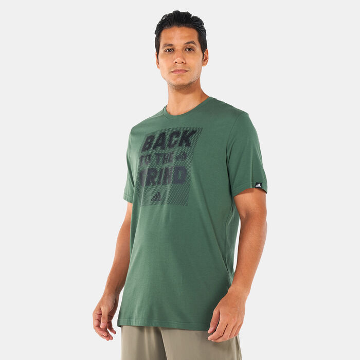 adidas Men's Strength Logo T-Shirt Green adidas Men's Strength Logo T-Shirt Green image number 0