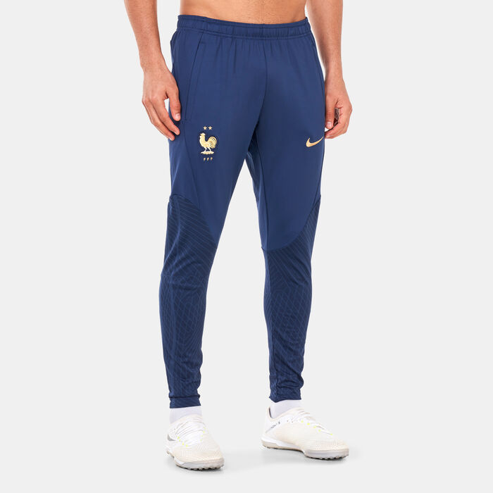 Nike Men’s Dri-FIT France Strike Football Sweatpants Blue Nike Men’s Dri-FIT France Strike Football Sweatpants Blue image number 0