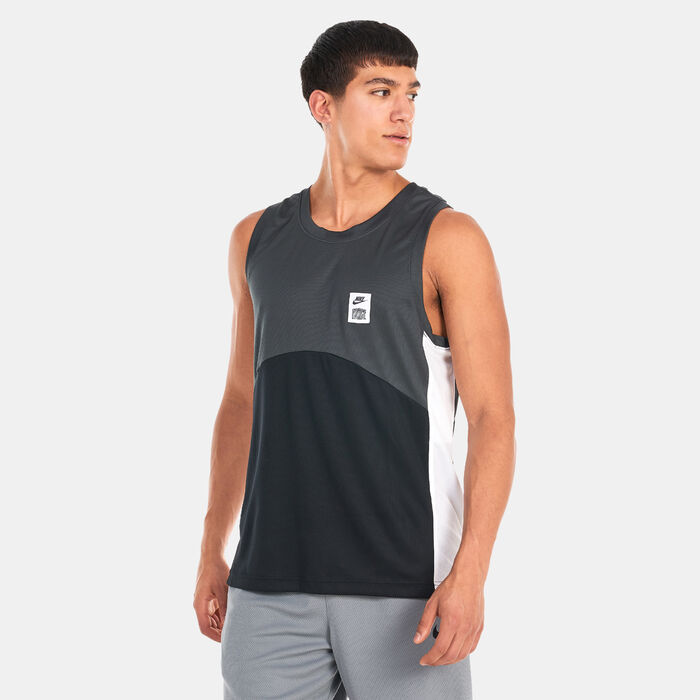 Nike Men's Starting 5 Dri-FIT Basketball Jersey Grey Nike Men's Starting 5 Dri-FIT Basketball Jersey Grey image number 0