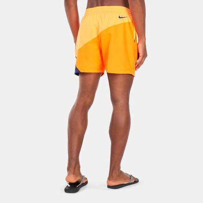Nike Swim Men's Logo Jackknife 5-Inch Swimming Shorts Orange