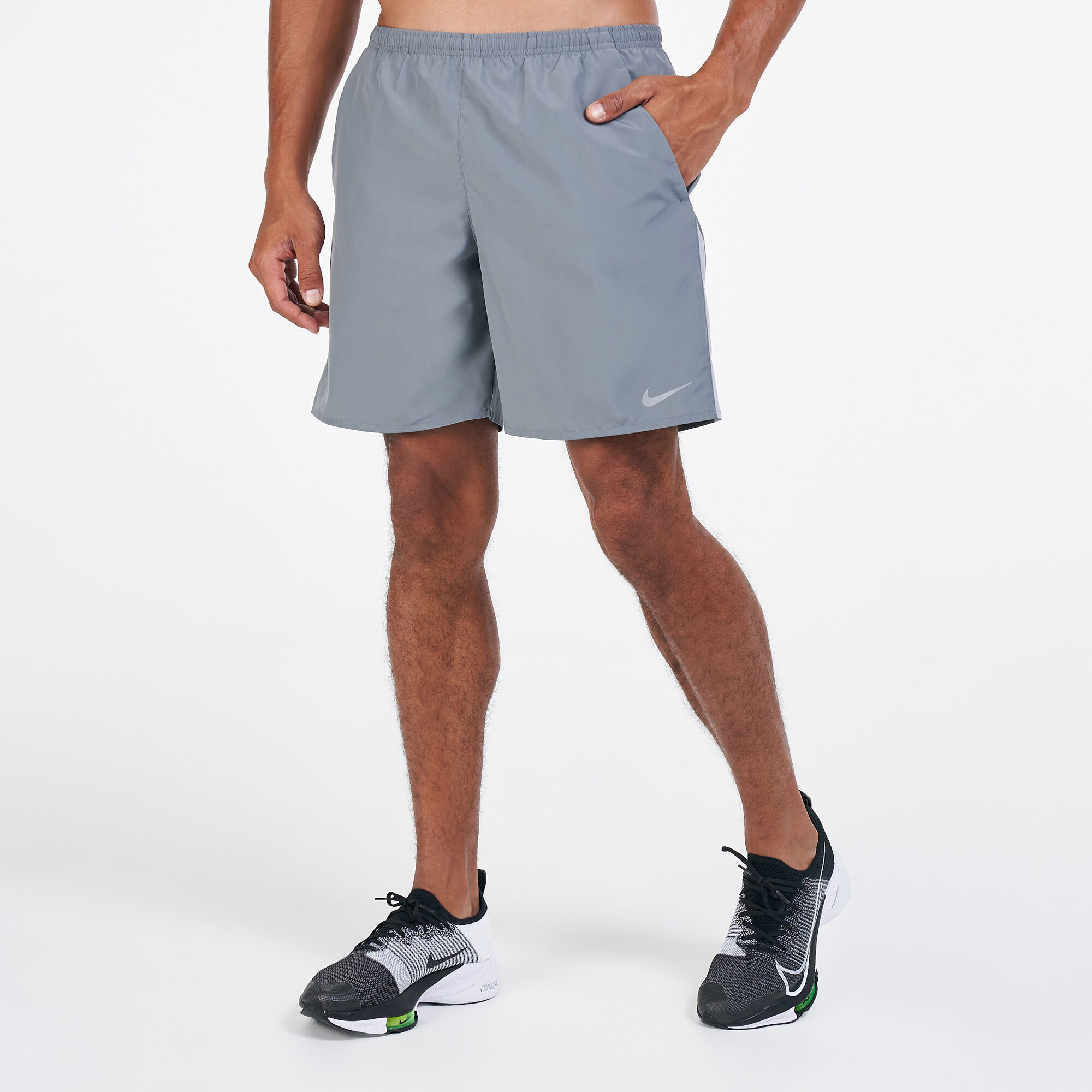 Men s 7 Inch Running Shorts Grey Nike in Qatar SSS