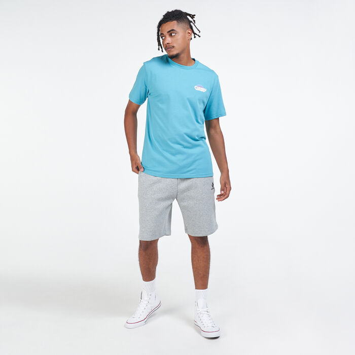 Converse Men's Classic Script T-Shirt Green Converse Men's Classic Script T-Shirt Green image number 2