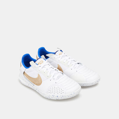 Nike Kids' Jr. Streetgato Football Shoe (Older Kids) White