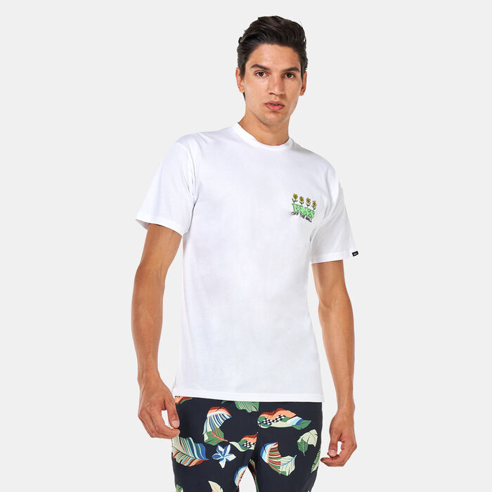 Vans Men's Well Rooted T-Shirt White Vans Men's Well Rooted T-Shirt White image number 1
