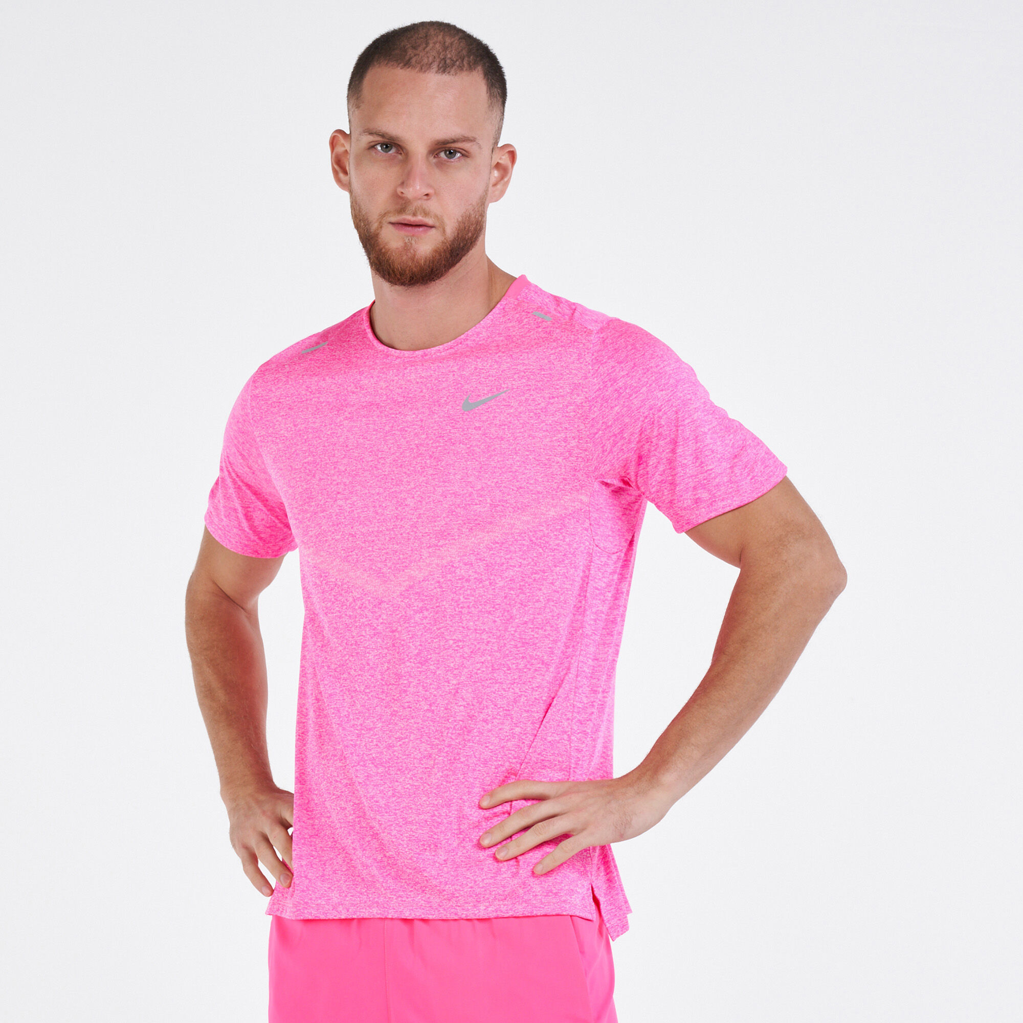Mens pink dri fit shirt outlet