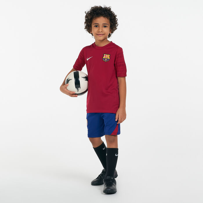 Nike Kids' Dri-FIT F.C. Barcelona Strike Top Red Nike Kids' Dri-FIT F.C. Barcelona Strike Top Red image number 2