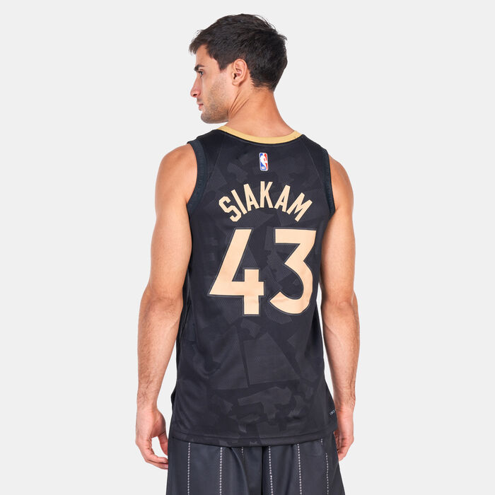 Nike Men's Toronto Raptors City Edition NBA Swingman Jersey Black Nike Men's Toronto Raptors City Edition NBA Swingman Jersey Black image number 1