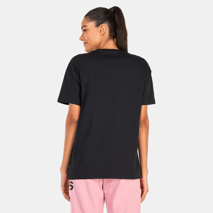 Vans Women's Flying V Oversized T-Shirt Black image number 1