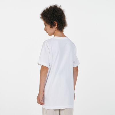 Nike Kids' Sportswear Day Wave T-Shirt White Nike Kids' Sportswear Day Wave T-Shirt White